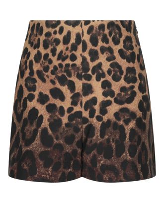 Valentino Animalier Shorts