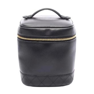 Chanel Pre-owned Handbags, female, Black, Size: ONE SIZE Pre-owned Bicolore Leather Handbag Black