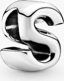 Pandora Letter S Silver Charm