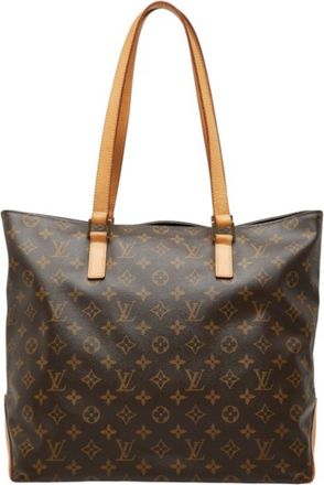 Louis Vuitton Monogram Brown Pvc Leather Shoulder Bag Tote Bag (Pre-Owned)