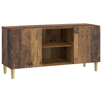 vidaXL Mueble De Tv 102 X 34,5 X 50 Cm Madera Envejecida Vidaxl