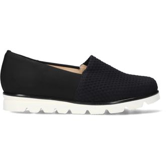 Hassia Zwarte Instappers Pisa Damesschoenen - Dames - Loafers - Zwart - 37 EU - Schoenen