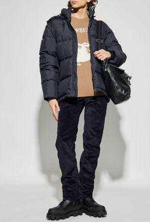 Burberry Down Jacket Bideford, Mens, Navy Blue