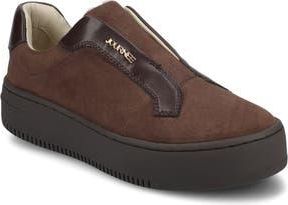 Journee Collection Phoebe Slip-On Sneaker in Chocolate at Nordstrom Rack, Size 6.5