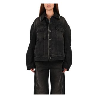Haikure Legacy Denim Jacket - Dames - Jassen - Zwart - Maat: M Denim