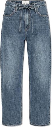 Rag & Bone Recht gesneden jeans - Dames - Regular Fit Jeans - Blauw - S - Katoen - Jeans