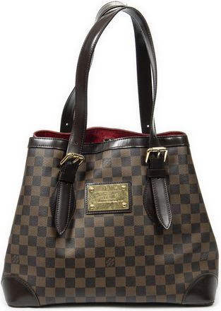 Louis Vuitton Pre-owned Womens Hampstead MM Shoulder Bag - Brown - One Size