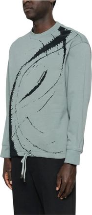 Emporio Armani Hombre, Sudaderas, Azul, Talla: M