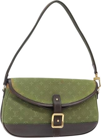 Louis Vuitton Marjorie Handbag Mini Lin Khaki Canvas Bag (Pre-Owned)