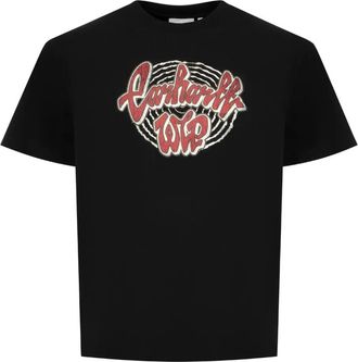Carhartt Work in Progress printed short-sleeve T-shirt - men - Organic Cotton - S - Black