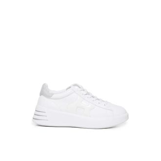 Hogan Sneakers, female, White, 7 UK, White Trainers with H Logo Detail