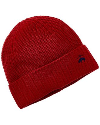 Brooks Brothers Shaker Rib Wool & Cashmere-Blend Beanie