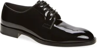 Prada Formal Patent Leather Derby in Nero at Nordstrom, Size 9.5