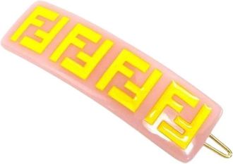 Fendi Pre-owned Fabric Haaraccessoire - Dames - Vintage Accessoires - Roze - ONE Size - Vintage