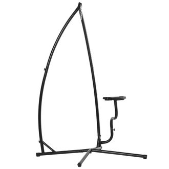 OUTSUNNY Soporte Para Silla Colgante 190 Cm Sost&eacute;n Para Columpio Con Mesita Carga 120 Kg