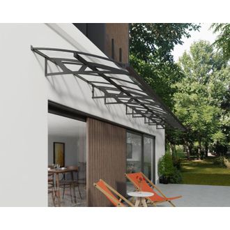 Canopia by Palram Canopia By Palram - Canopia Amsterdam Marquesina Para Puerta 890x140 Cm Transparente
