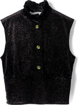 Viktor & Rolf Sleeveless Tops, female, Black, M, Viktor & Rolf Top Black