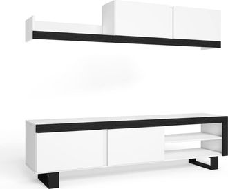 Skraut Home Skraut Home - Mueble De Sal&oacute;n Idem Con Patas - M&oacute;dulos De Comedor - Mueble Tv Sal&oacute;n - Conjunto De Muebles - M&oacute;dulo De Almacenaje - Estilo Moderno - Co