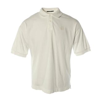 C.P. Company 20/1 Jersey Boxy Polo - Heren - Polos - Wit - M - Katoen - Tops