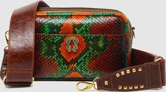 CLARIS VIROT Sac Lily Python Oasis