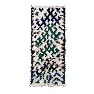 AFK Living Alfombra bereber marroqu&iacute; de pura lana 70 x 171 cm