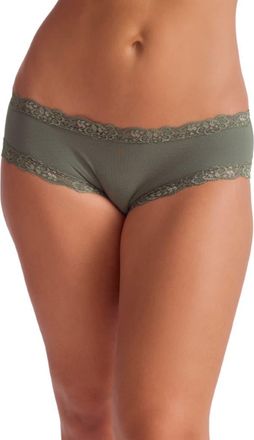 Fleur't Iconic Boyshorts in Thyme Rib at Nordstrom, Size X-Large