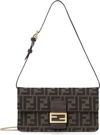 Fendi Tube FF-jacquard Wallet