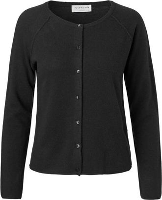 Rosemunde Zwarte Cardigan - 1421 - Dames - Vesten - Zwart - XL - Truien & Vesten
