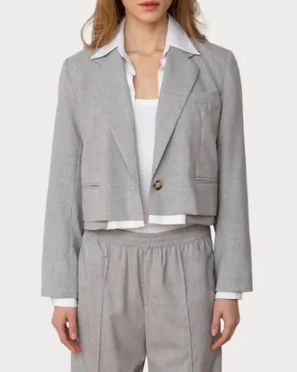 WE-AR4 Bar Blazer In Cloud Grey
