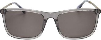 Hackett Mens Grey Rectangular Sunglasses HEKS1273-001-3