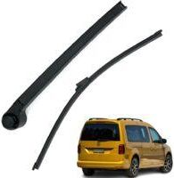 OEM Adecuado Para Brazos Y Escobillas Limpiaparabrisas Traseras Lntyq, Kit De Brazo Limpiaparabrisas Trasero De Caucho Natural Para Todas Las Estaciones, 