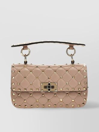 Valentino Garavani quilted spike rockstud handbag