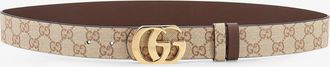 Gucci Cintura GG Marmont reversibile in tessuto GG - GUCCI - gender_Man