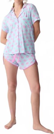 PJ Salvage Lovely Dreams Pajama Set In Light Blue