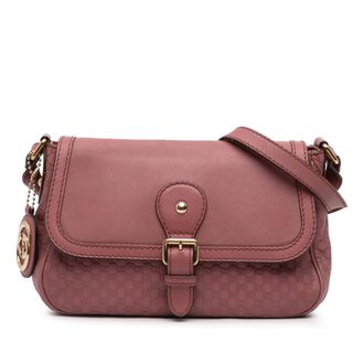 Gucci Tweedehands Microguccissima Sukey Schoudertas