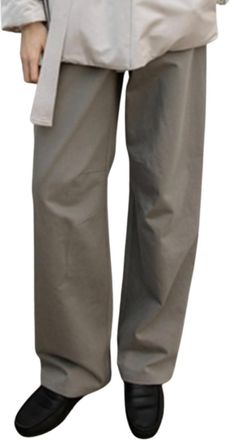 The Loom Denim Trouser In Grey