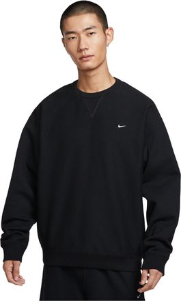 Nike Solo Swoosh Plush Crew Neck Top Black HV1087-010