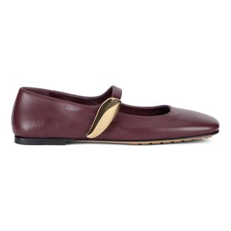 Bottega Veneta Ballerinas, female, Purple, Size: 7 1/2 US Charlotte Ballet Flats