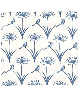 French Home Set of 4 Botanical Sugarbird Napkins