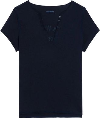 Zadig&Voltaire Button Graphic T-shirt