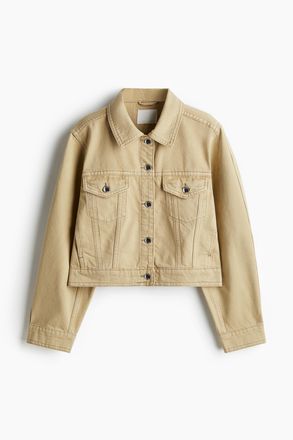 H&M Jeansjacke - Beige