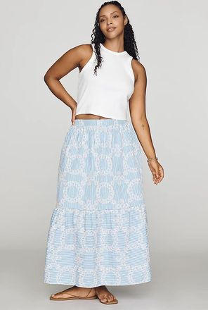 English Factory Tiered Maxi Skirt