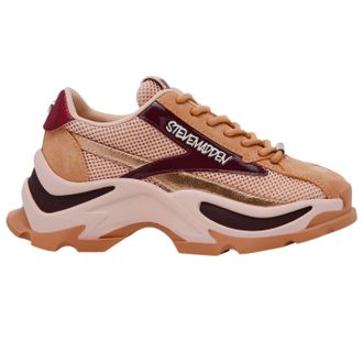 Steve Madden Womens/Ladies Zoomz Trainers (Bronze) - Size UK 6