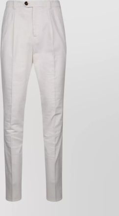 Brunello Cucinelli cotton straight-leg chino trousers