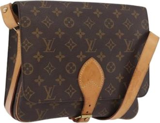 Louis Vuitton Pre-owned Cross Body Bags, female, Brown, Size: ONE SIZE Pre-owned Monogram Shoulder Bag