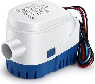 OEM Bomba Sumergible Autom&aacute;tica De 12 V Y 1100 Gph - Alto Caudal Para Un Drenaje R&aacute;pido - Totalmente Sumergible - Silenciosa Y Compacta