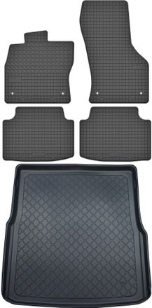 OEM Volkswagen Passat B8 Kombi Desde Diciembre De 2014. Juego De Alfombrillas De Goma Para Coche Y Maletero