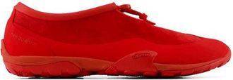 New Balance Hombre MT10T en Rojo, Gamuza/Malla, Talla 38.5
