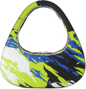 Coperni Womens Swipe Shoulder Bag Multicolor Calfskin