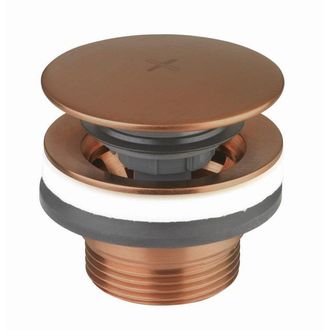 Crosswater MPRO klikwaste - 6.3cm - 1/4 - geborsteld brons